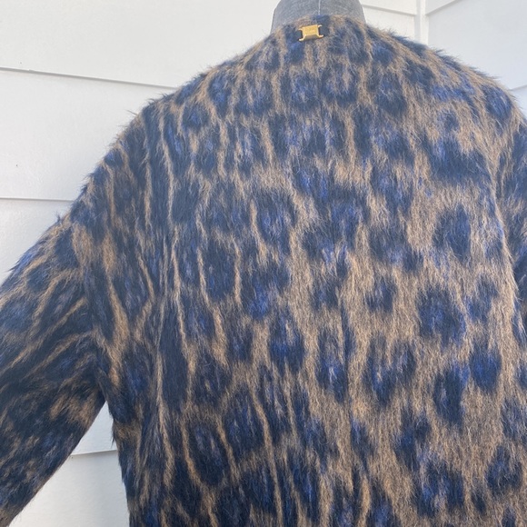 Roberto Cavalli Animal Mohair 1960’s Style Coat - Picture 8 of 16
